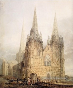Lich aquarelle peintre paysages Thomas Girtin Peinture à l'huile